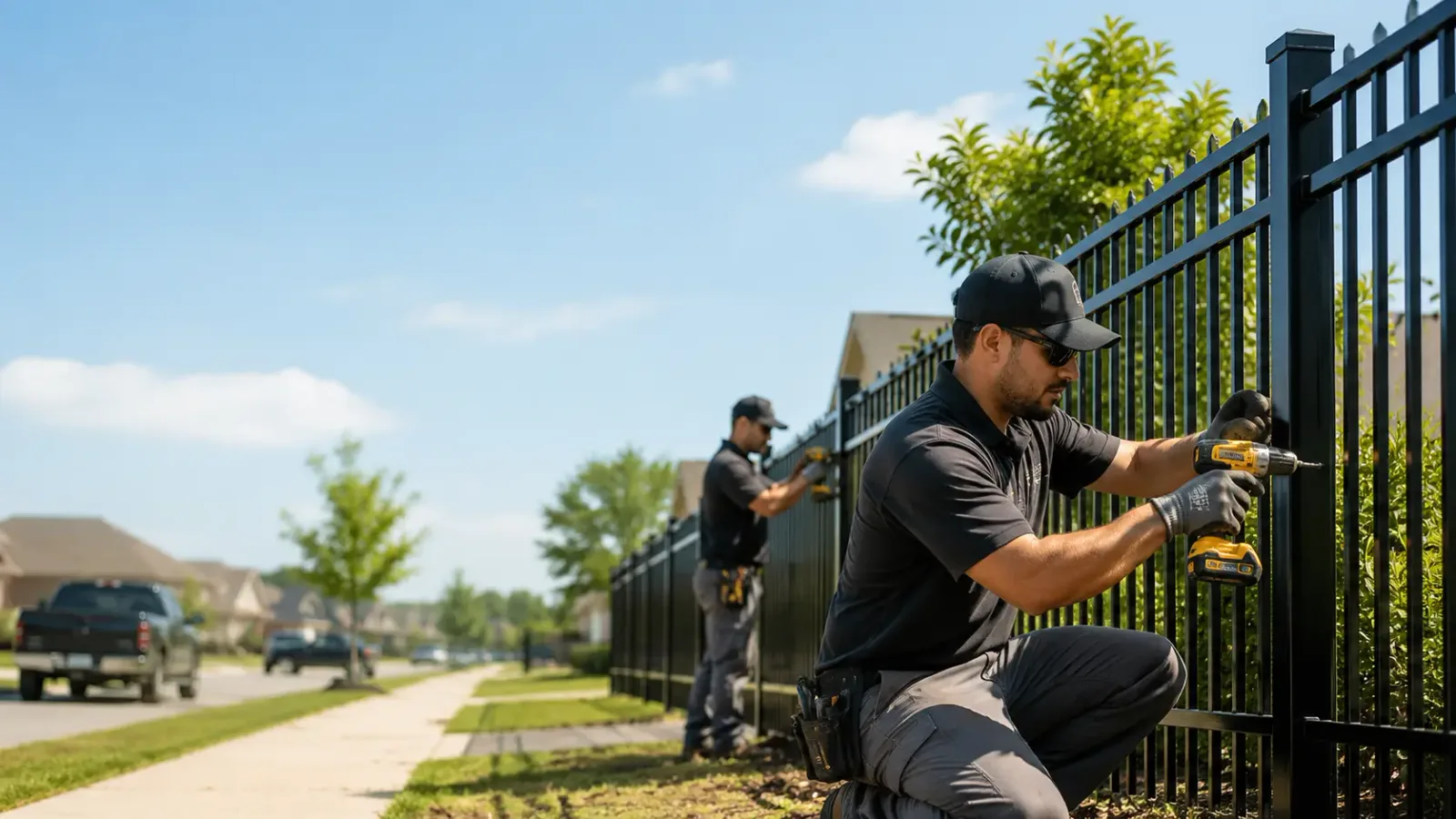 Metal Fence Installation in Greenville, MI